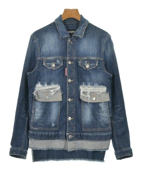 【未使用】DSQUARED2 タグ付き デニムジャケット レディース 38 中古・古着通販】DSQUARED2 (ディースクエアード) デニム