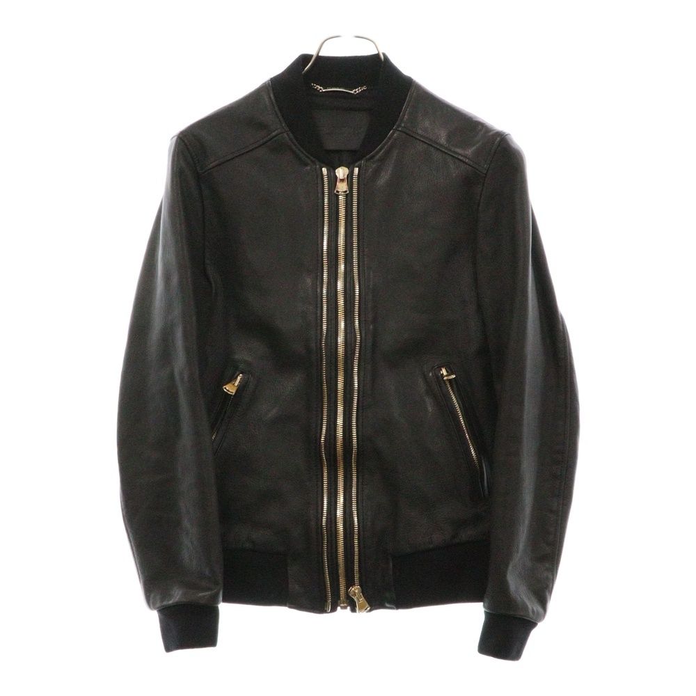 希少✨ドルチェ&ガッバーナ レザージャケット ラムスキン 羊革 DGロゴ