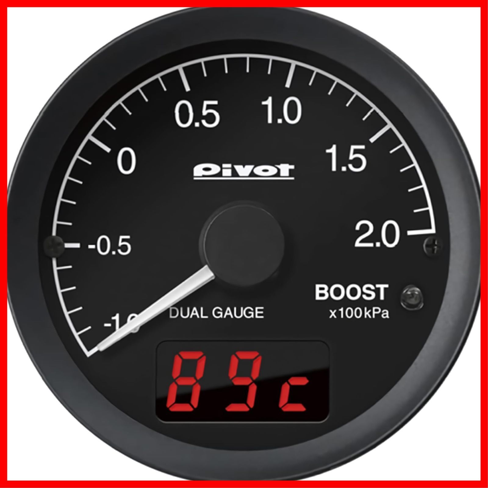 ブースト計 RS GAUGE DRXB DUAL メーター ピボット PIVOT