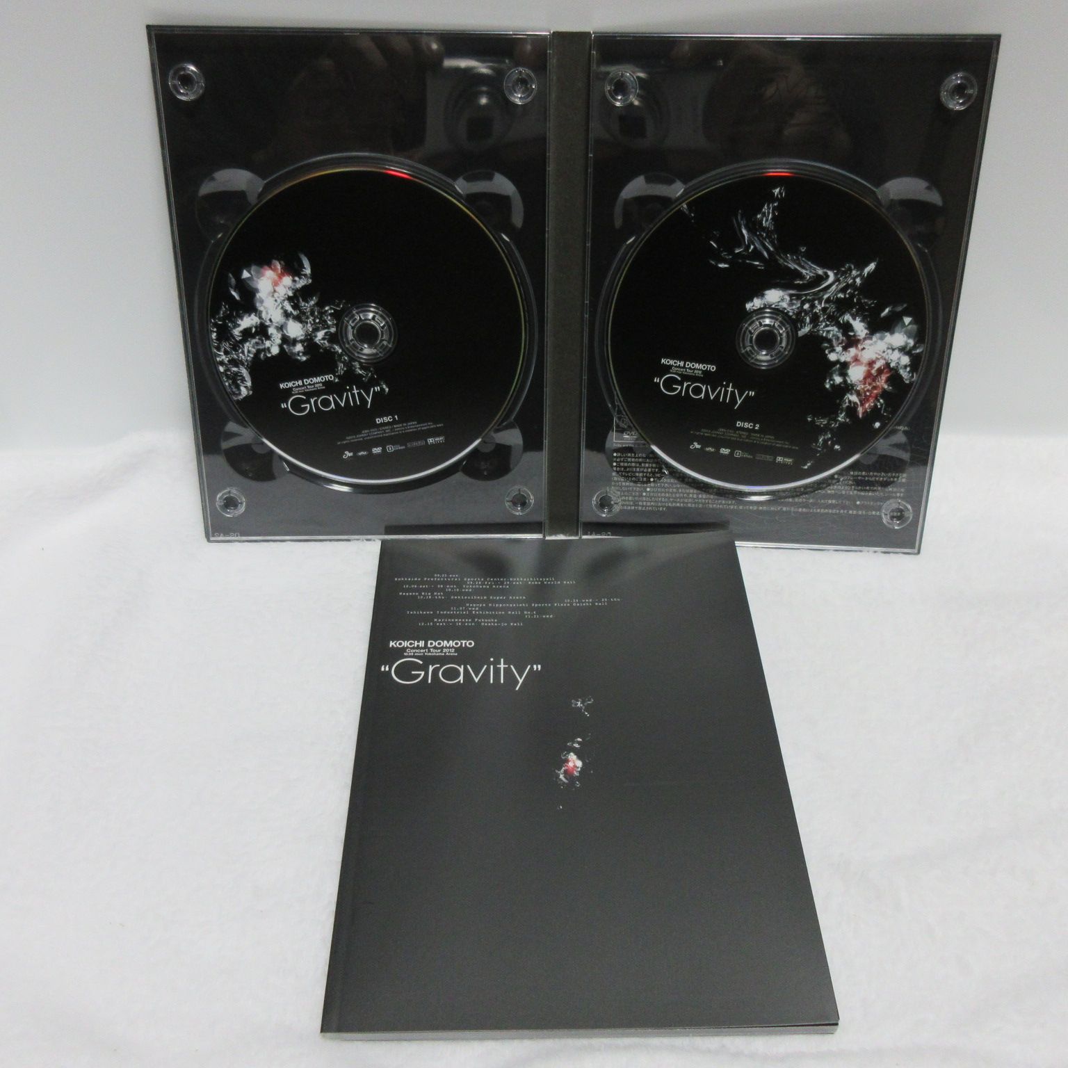 DVD】堂本光一／KOICHI DOMOTO Concert Tour 2012 “Gravity” 初回盤