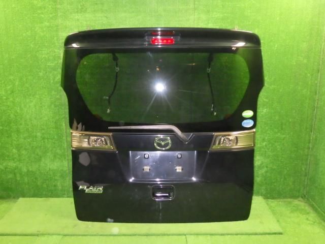 フ ワゴン DBA-MM32S バックドアASSY ZJ3 黒 スポイラー付 プライバシーガラス付 1A53-62-010 1A23-63-931A 9134