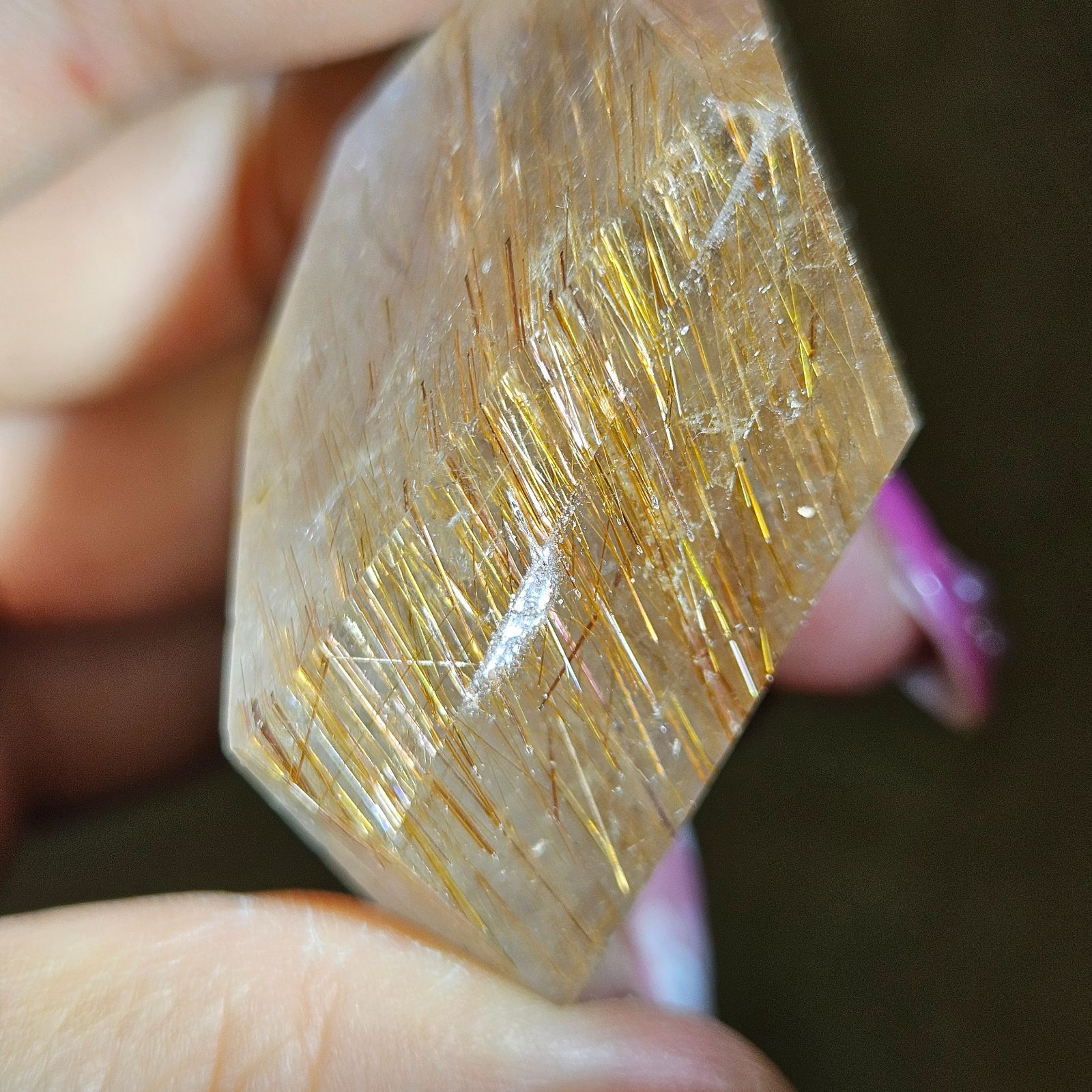 クォーツインクォーツとブラックテルマリンルチル フリーフォーム 二