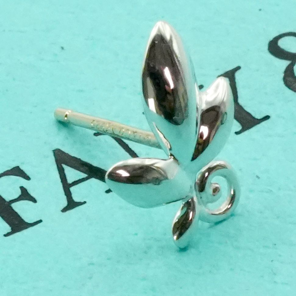 Tiffany オリーブリーフクライマーピアス 【公式通販】