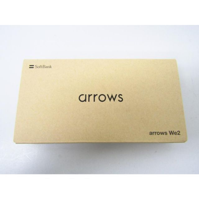 未使用品 SIMフリー Softbank arrows We2 ライトオレンジ A402FC