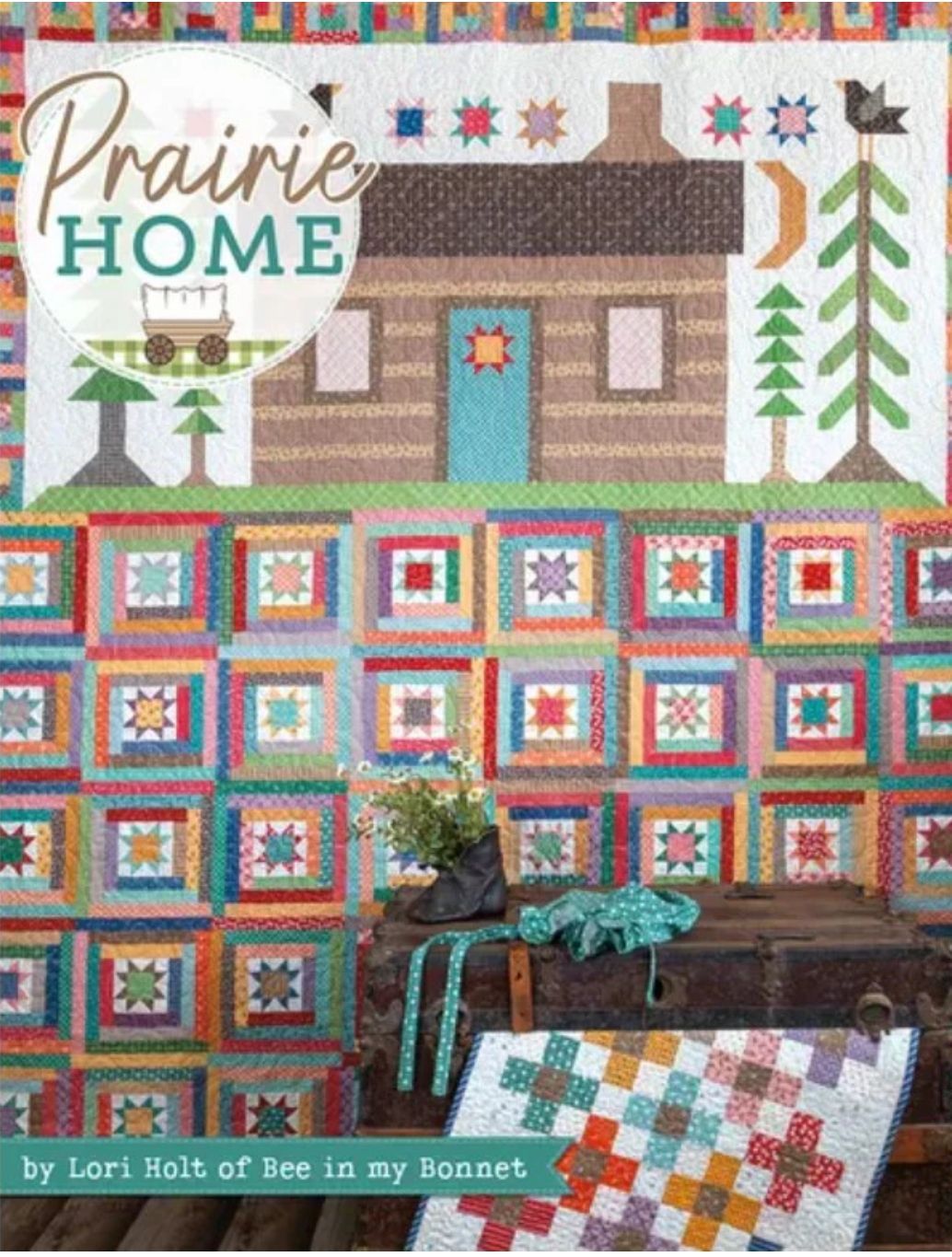 Lori Holt「Prairie Home」パターンブックラスト