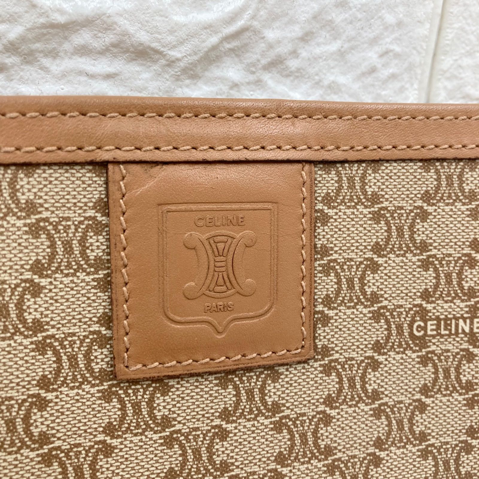 美品❣️ 希少❣️CELINE ❣️セリーヌ❣️ マカダム柄 PVC