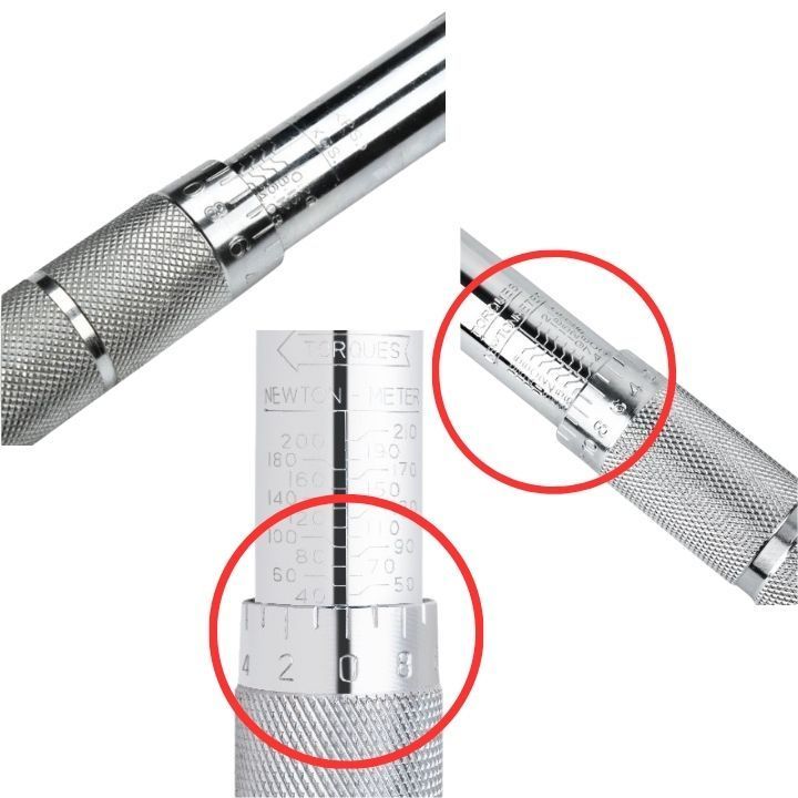 トルクレンチ測定範囲28-210Nm修理タイヤ交換1