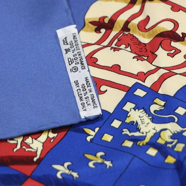 エルメス HERMES カレ90 PAVOIS 船旗 大判スカーフ シルク100