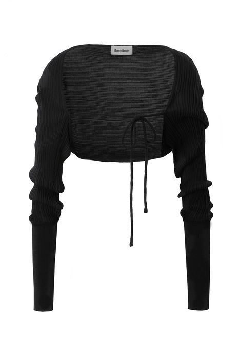 人気】THREETIMES Lit bolero ❤︎ ボレロ カーディガン スリー  