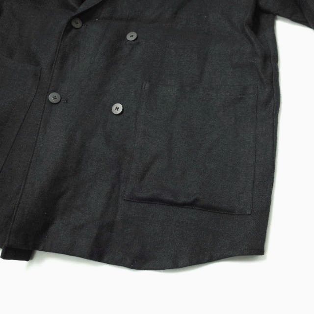221VILLAGEレショップ別注ダブル リネン アンコン ジャケット2