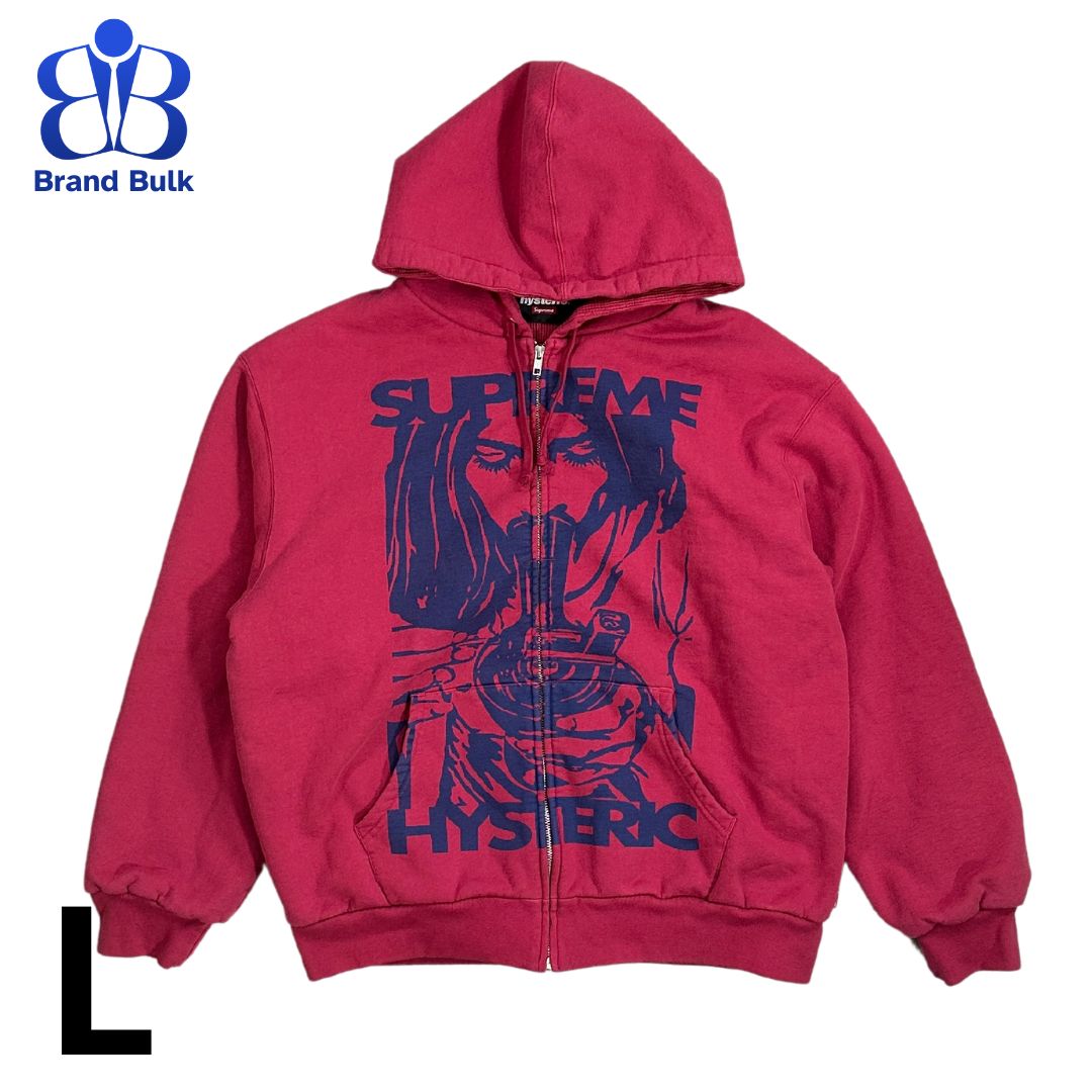 Supreme x Hysteric Glamour サーマル ラインド ジップ アップ 