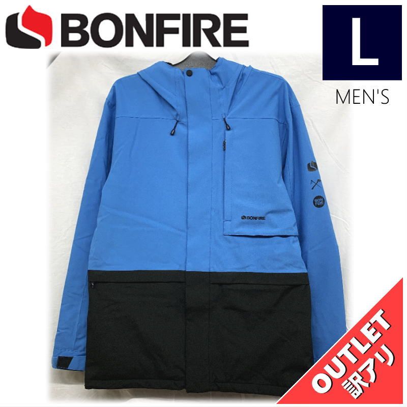 OUTLET】 BONFIRE VECTOR INSULATED JKT カラー:BLUE Lサイズ メンズ スノーボード スキー ジャケット  JACKET アウトレット - メルカリ