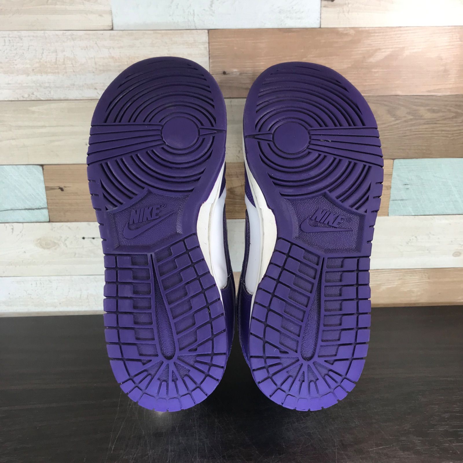 NIKE DUNK LOW RETRO ダンク ロー カット レトロ パープル ホワイト 白 