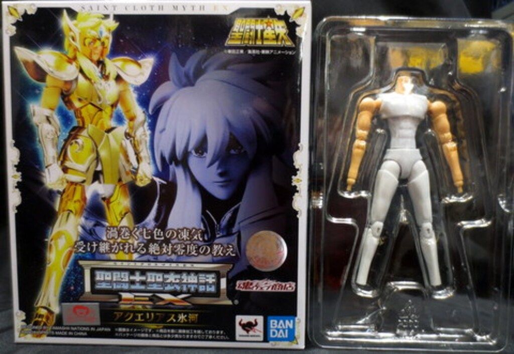 BANDAI - トシになります・送料込・聖闘士聖衣神話EX　アクエリアス氷河（修正 Amazon.co.jp: バンダイ(BANDAI) 聖闘士聖衣神話EX アクエリアス