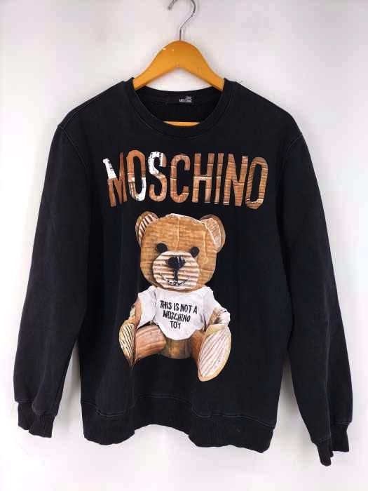 くまLOVE MOSCHINO トレーナー ベアー 熊 LL XL - Tシャツ