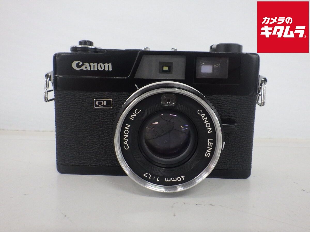難あり品】 キヤノン コレクション ニューキヤノネット QL17 ブラック