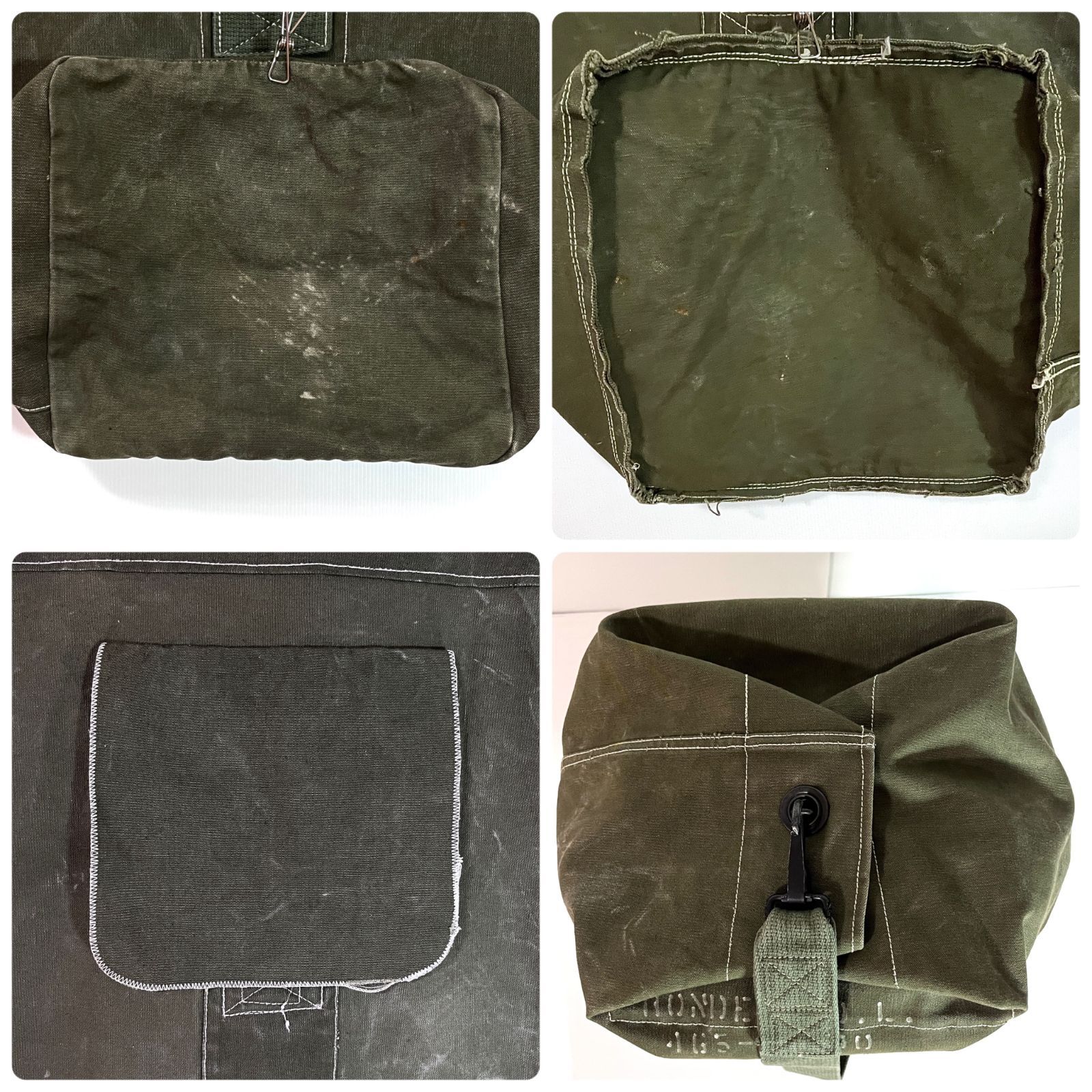 USステンシル ホワイトステッチ