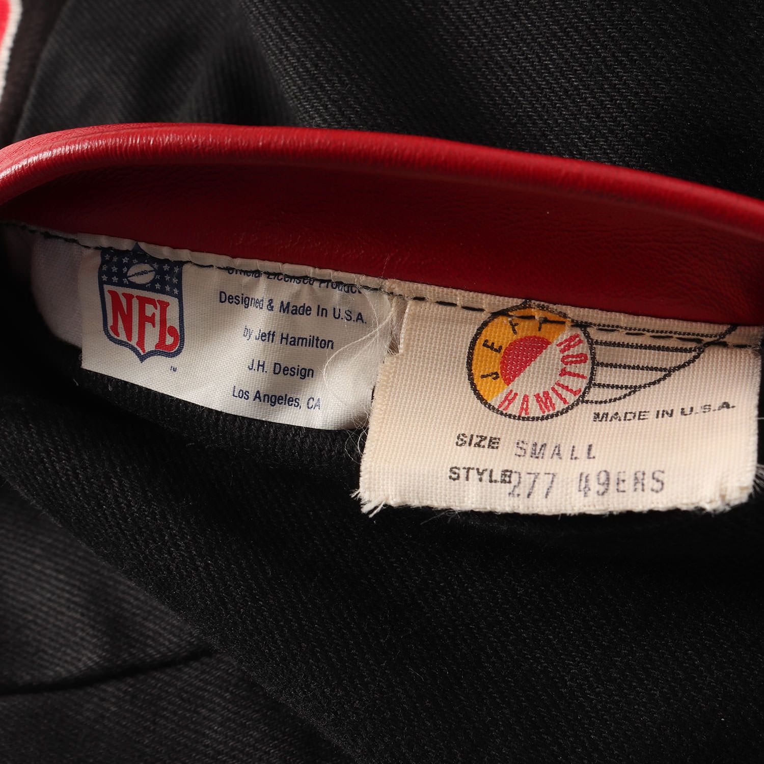 JEFF HAMILTON ジェフハミルトン ジャケット サイズ:S 90s NFL 