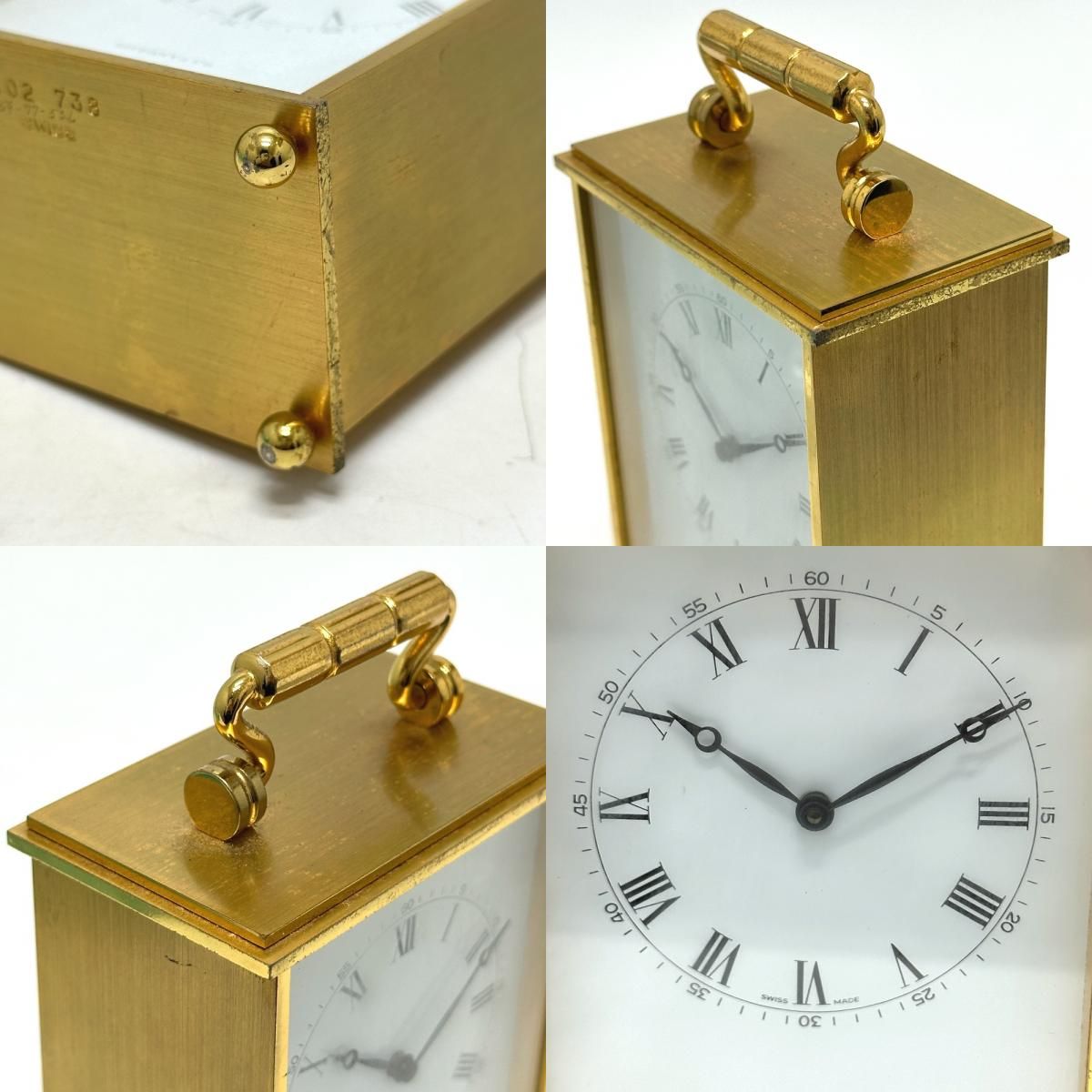 TIFFANY & CO. ティファニー 時計テーブルクロック置時計 アラーム付