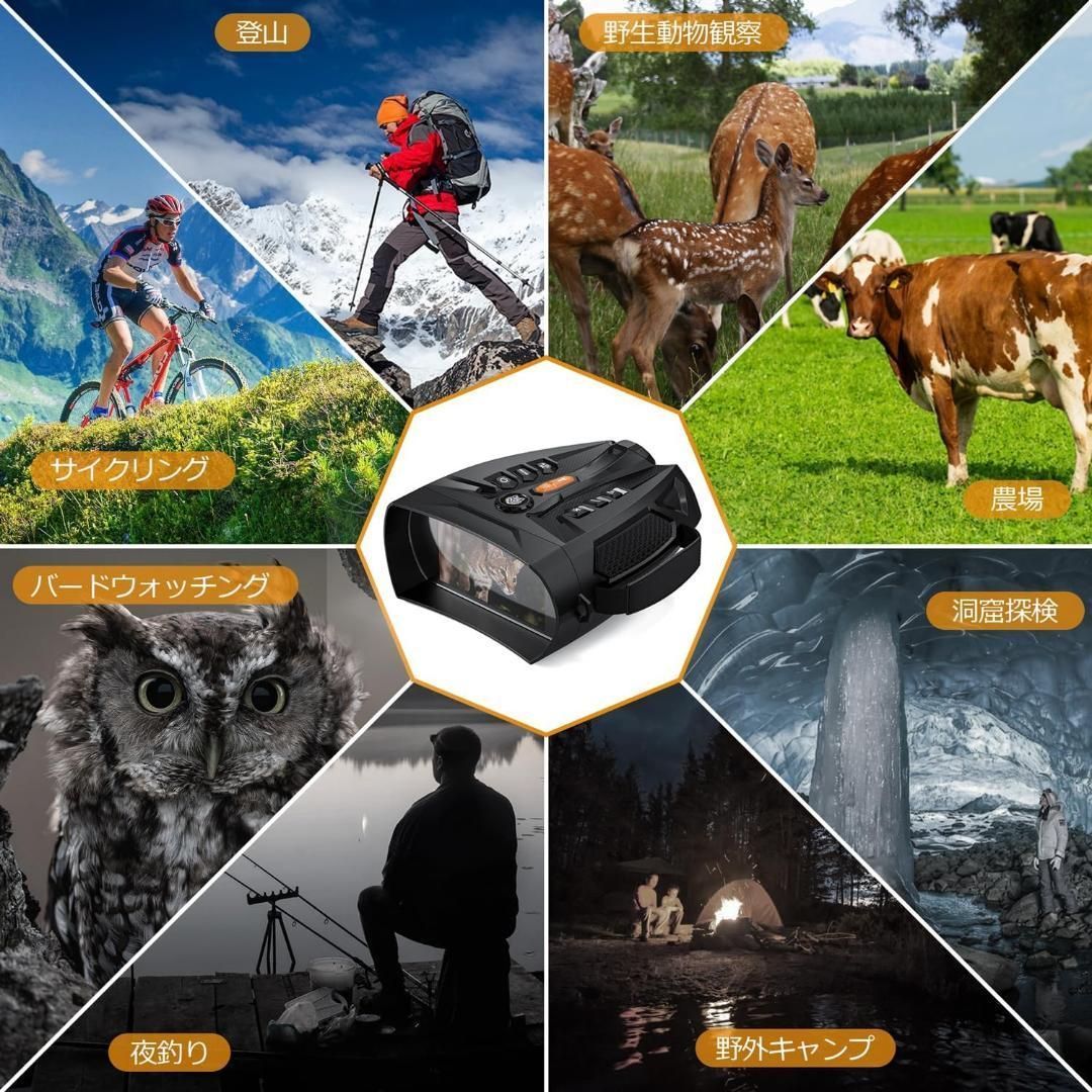 暗視スコープ -ナイトビジョンゴーグル 4K暗視双眼鏡 大人用 10倍ズーム 4インチHD画面 5000mAh大容量バッテリ PC接続をサポートー 32GB TFカード付属 写真 動画保存可 アウトドア 狩猟 キャンプ 自然観察用 男性へのギフトに最適 WWW_KANDAIZUMI_COM