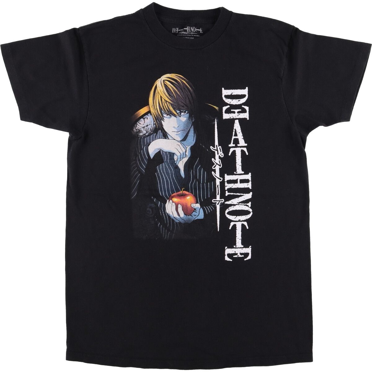 古着 DEATH NOTE デスノート アニメ キャラクタープリントTシャツ メンズM相当|eaa559352