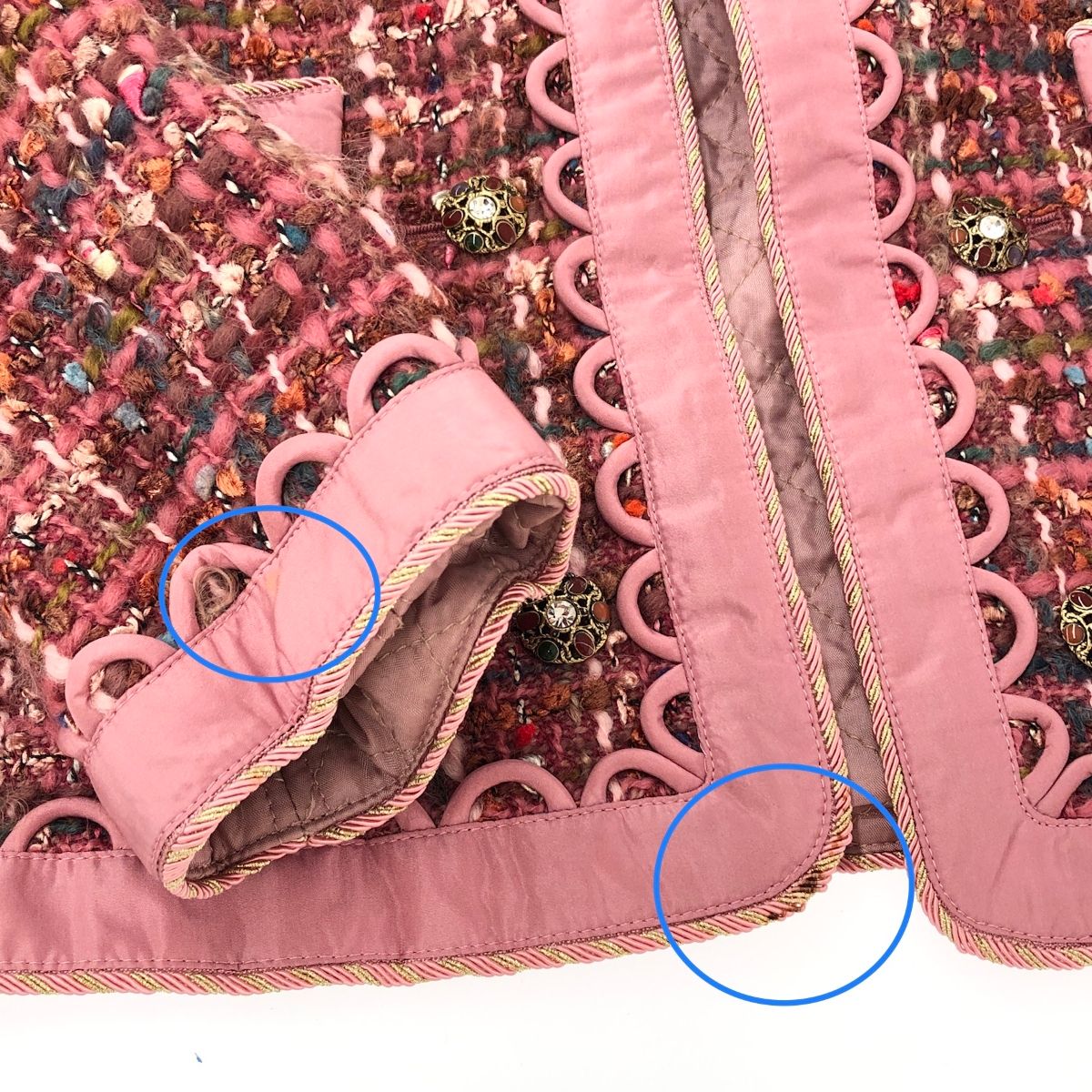 kaneko isao カネコイサオ ヴィンテージ ノーカラー ツイード