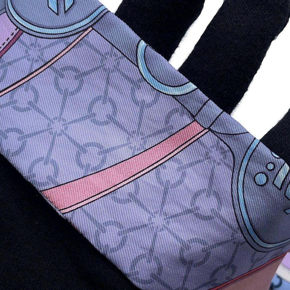 HERMES　エルメス　ツイリー　朝の散歩　スカーフ　シンク　2017春夏　箱付 HERMES エルメス ツイリー 朝の散歩 スカーフ シンク 2017春夏 箱付