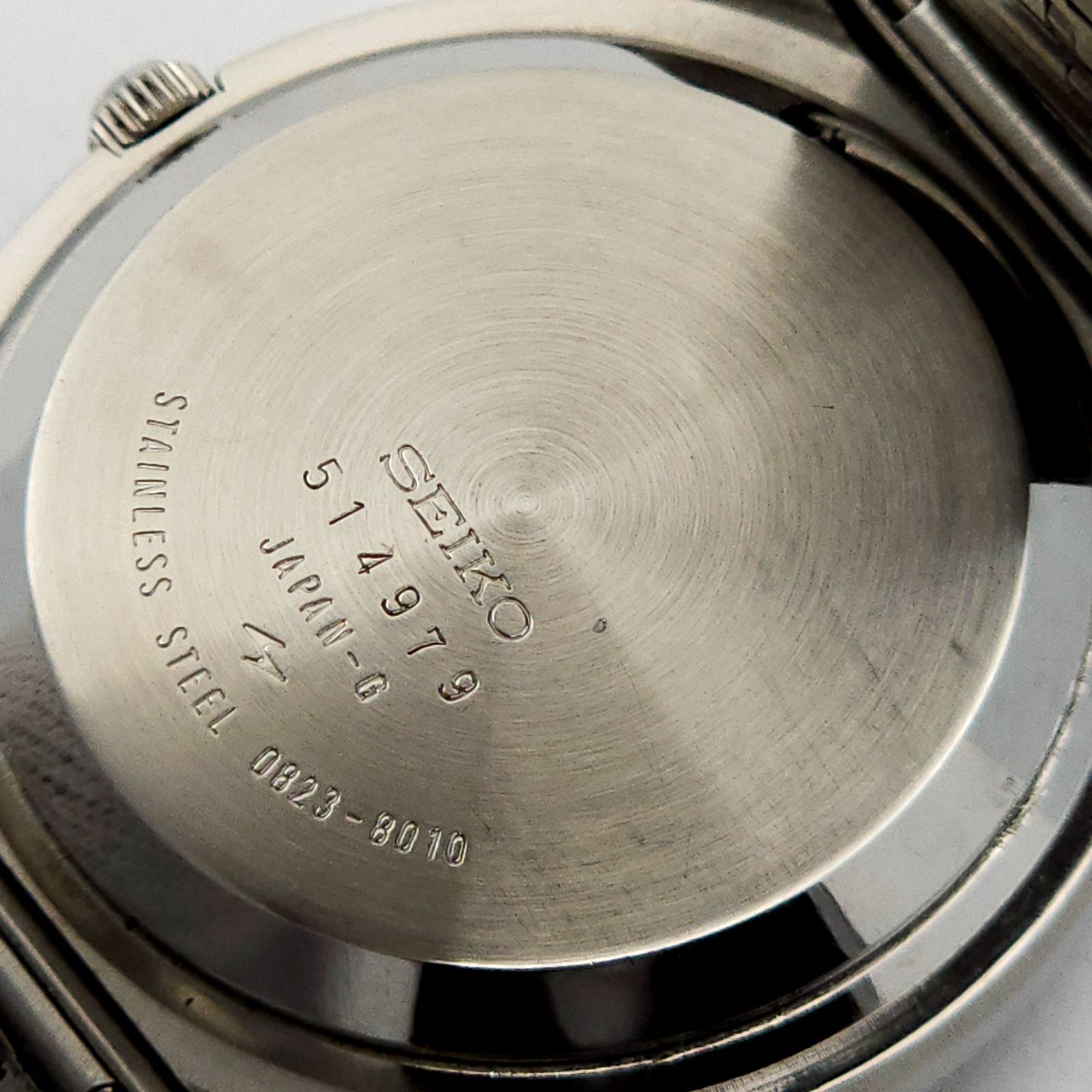 SEIKO セイコー QT 0823-8010 QZ 動作品 濃茶 - メルカリ
