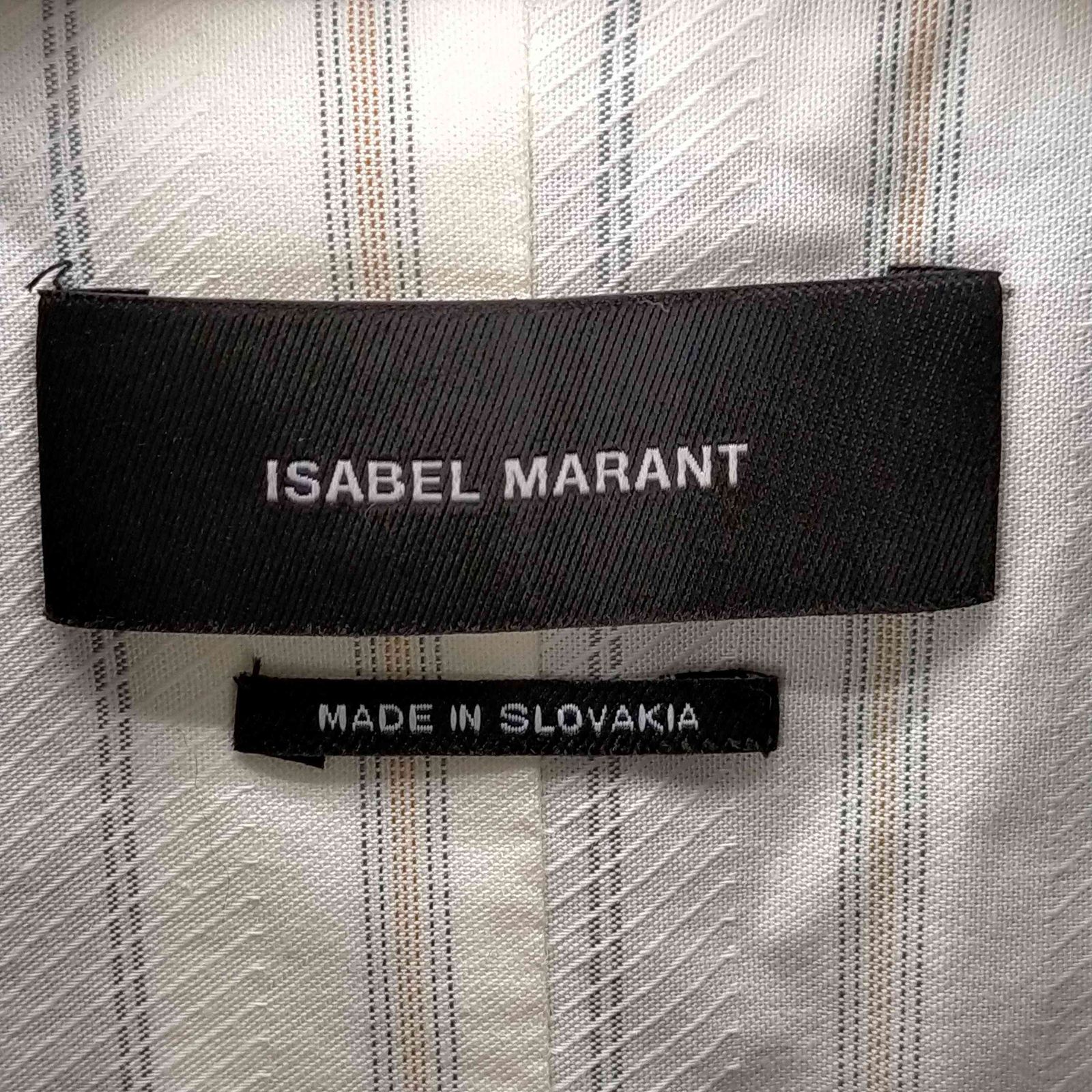 イザベルマラン ISABEL MARANT バックリボンダブルテーラード