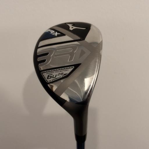 ミズノ BR-X ダークグレー U6 レディース ユーティリティ UT BR-X フレックスL レディース 女性用 右利き 右用 Cランク ゴルフクラブ