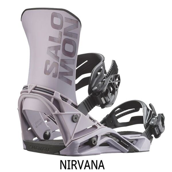 25-26 サロモン ディストレクト SALOMON スノーボード ビンディング バインディング 25-26-BD-SLM ブラック ニルバーナ S M L ビンディング スノーボード ウィンタースポーツ