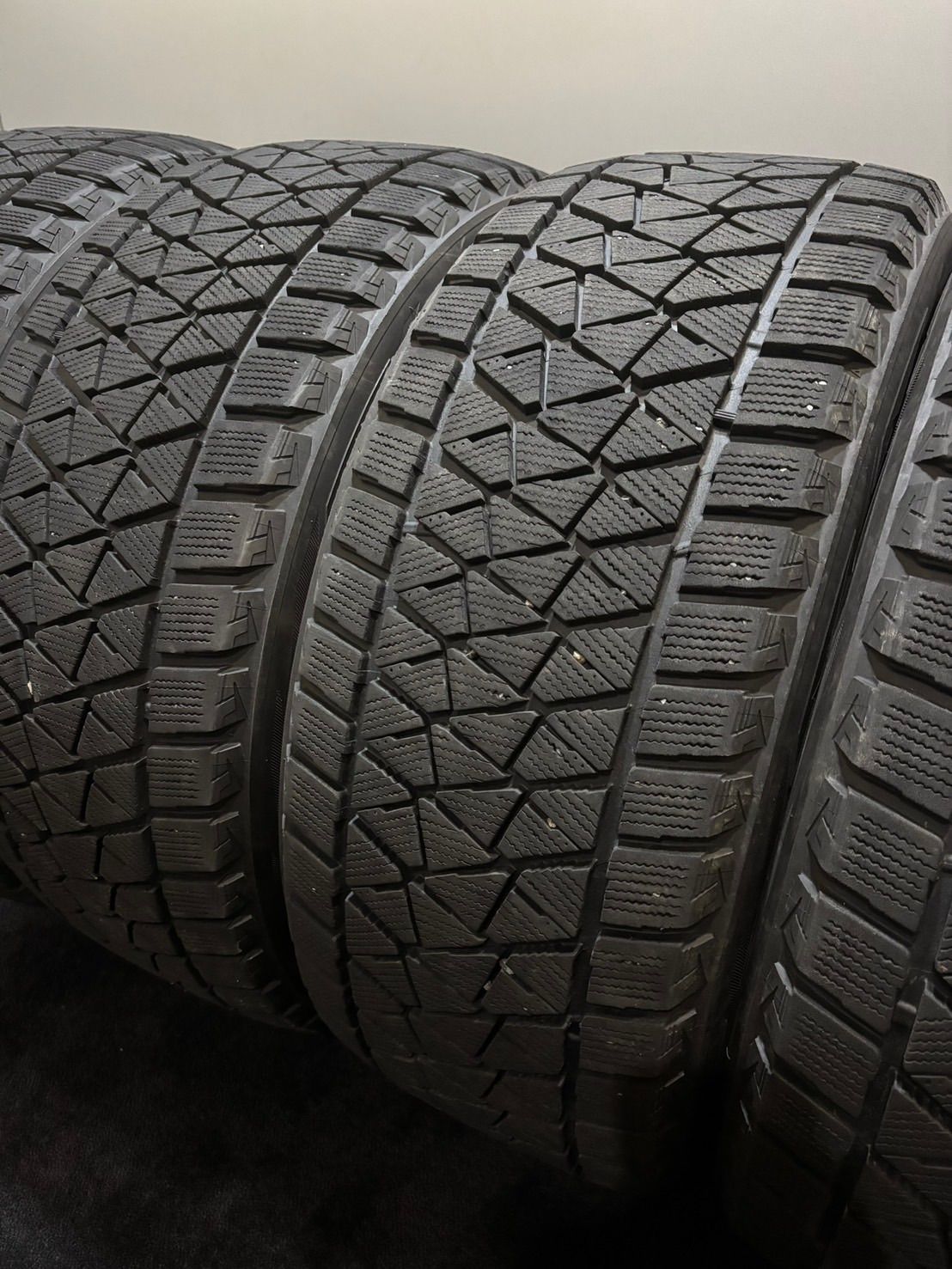 275|45R20 BRIDGESTONE|DM-V2 20年製 スタッドレス 4本 ブリヂストン ブリザック X5 カイエン レンジローバー 南9-K416