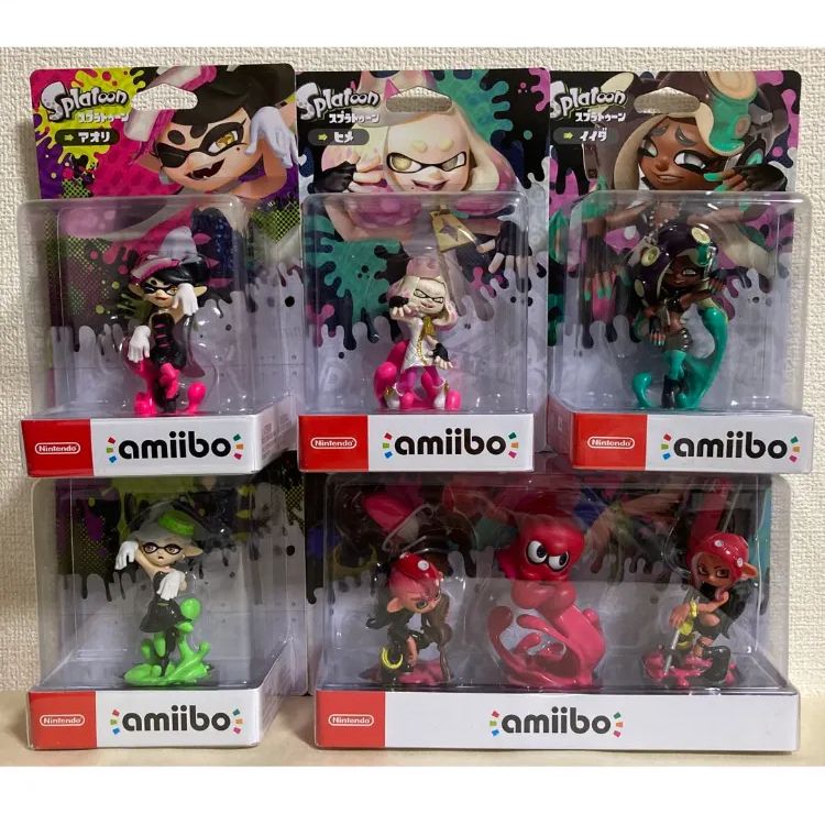 amiibo アミーボ スプラトゥーンシリーズ7体セット (トリプルセット 