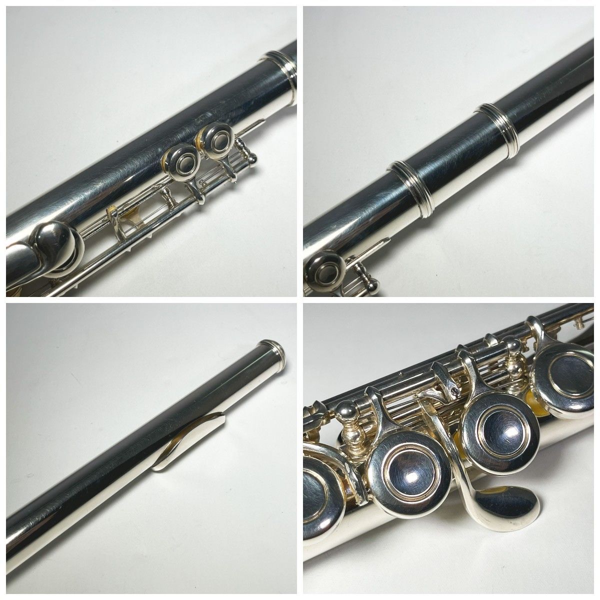 YAMAHA ヤマハ YFL-411 YFL411 菅体銀製 フルート - メルカリ