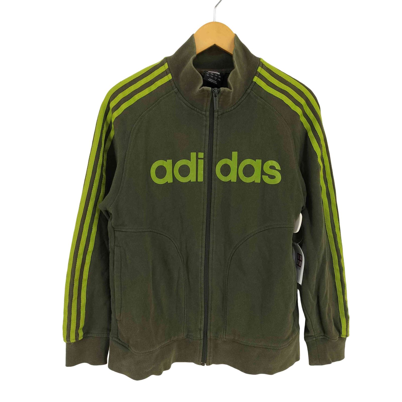 アディダス adidas フロッキーロゴ スウェット トラックジャケット メンズ JPN：L 