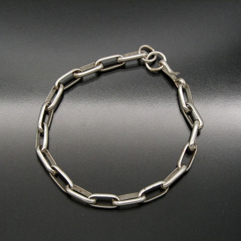 Navajo ナバホ族 チェーンブレスレット 20cm ナバホ メンズ レディース 28011041