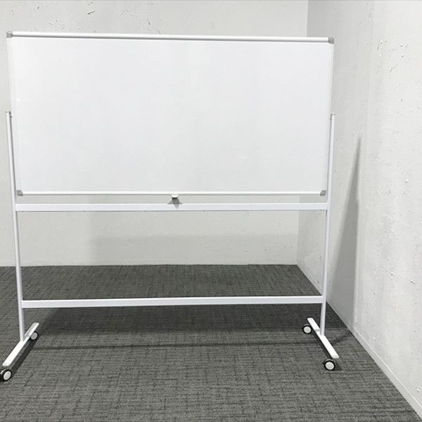 ホワイトボード 脚付 両面式 W1860 ホワイト MARWIL-DEMENAGEMENTS_CH