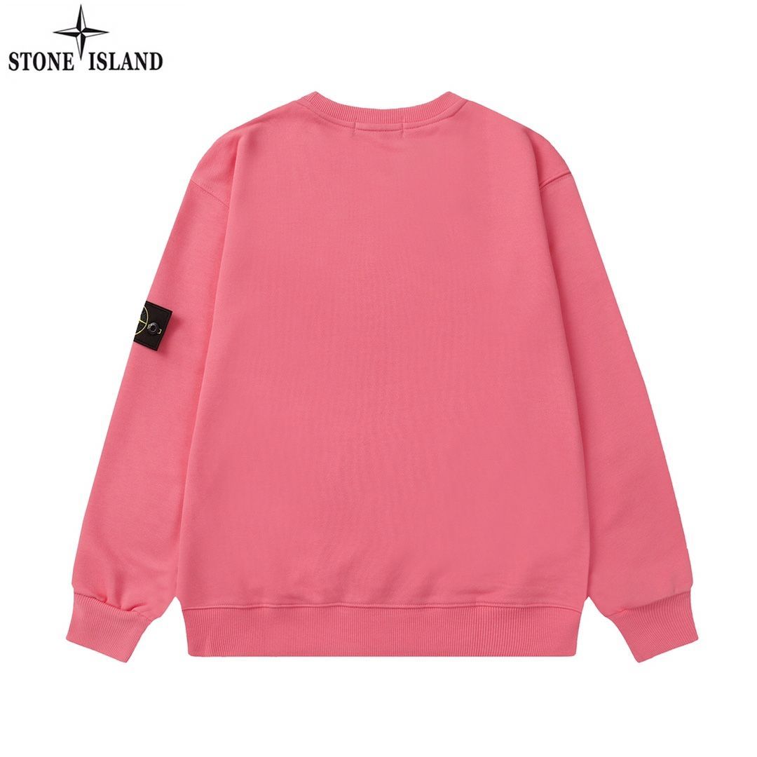 STONE ISLAND】トレーナー/コーラルピンク STONE ISLAND】トレーナー/コーラルピンク