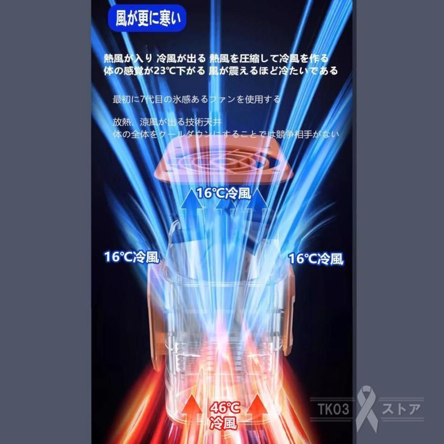 バッテリー内蔵 暑さ対策