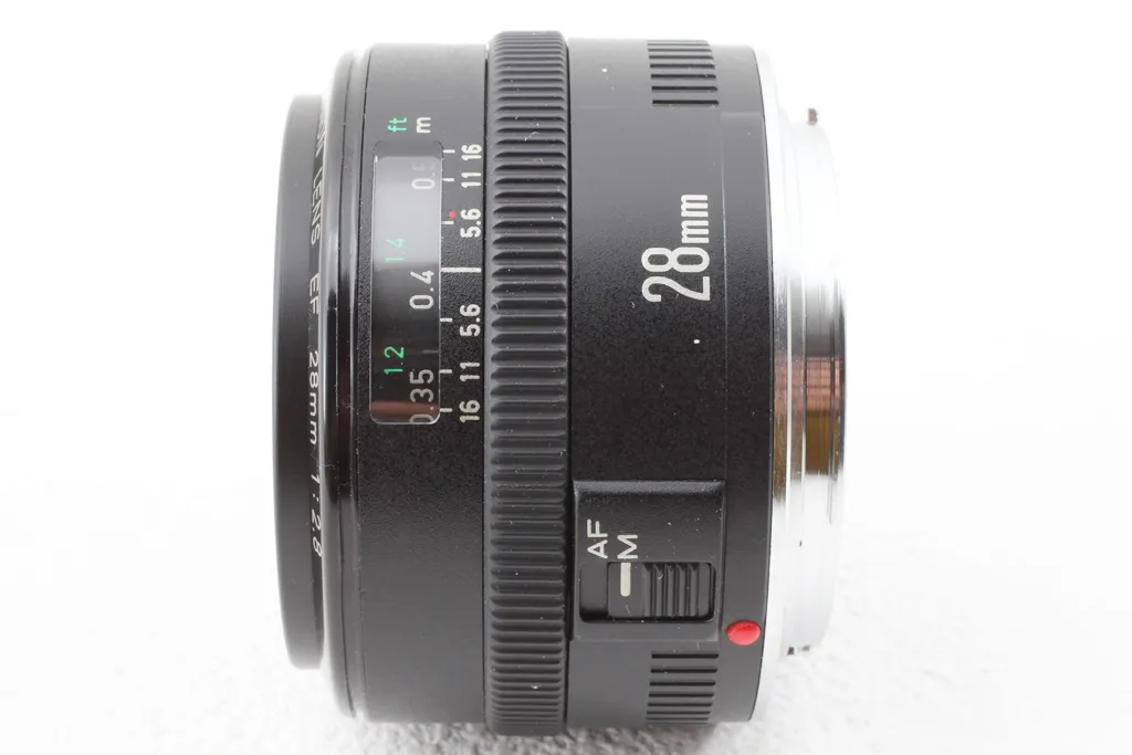 カメラ 極上品 Canon キヤノン EF 28mm F2.8 広角 単焦点 レンズ