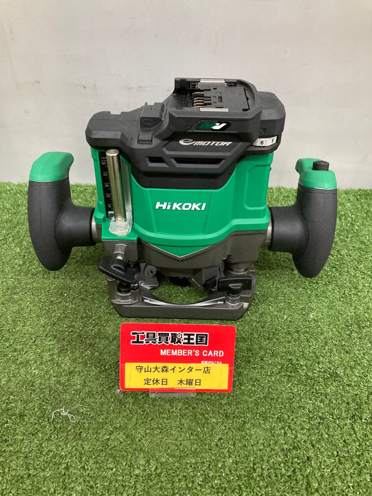 品 0921 HiKOKI ハイコーキ マルチボルトコードレスルータ 本体のみ M3612DA NN ITPDM89BG7B4