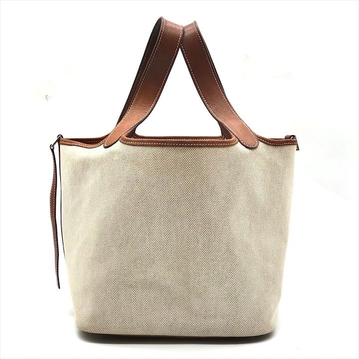 良品 HERMES エルメス ピコタン22 MM トワル バレニア フォーブ 