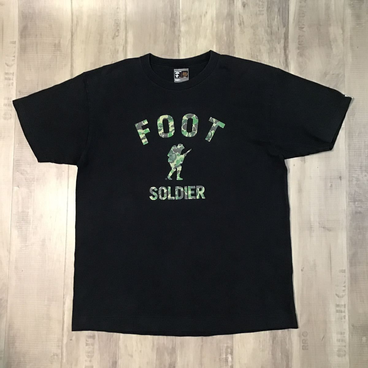 A BATHING APE FOOT SOLDIER スウェットシャツ 当時物 A BATHING APE