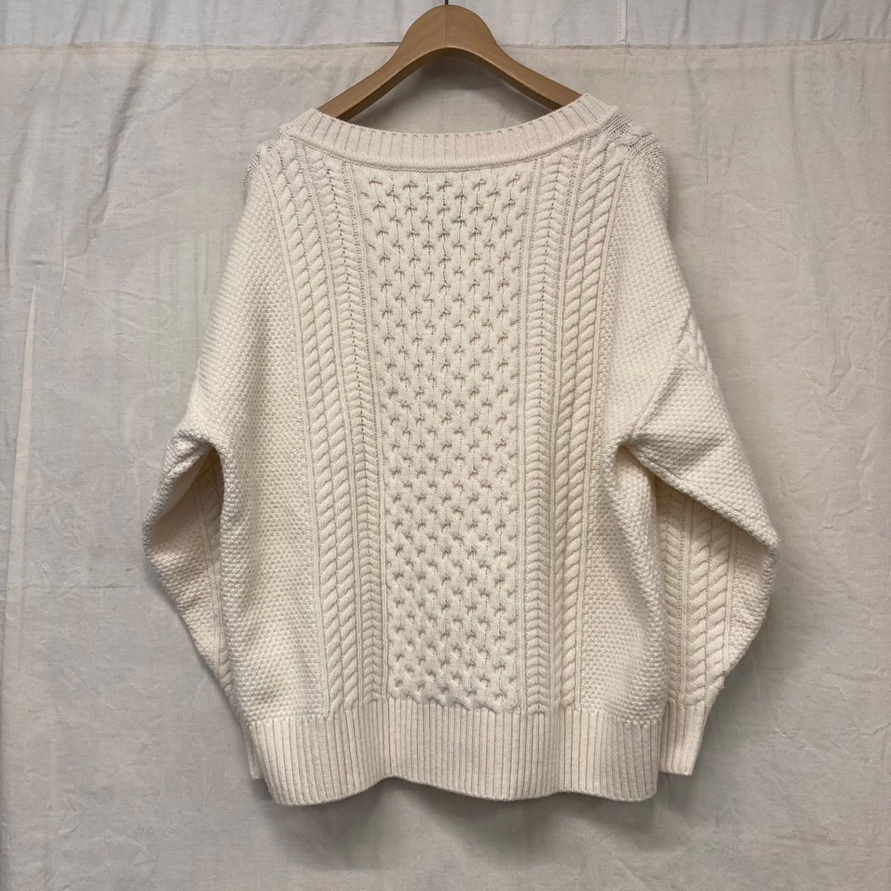 Framework ニット FRAMeWORK（フレームワーク）の「畦変形スリーブプルオーバー