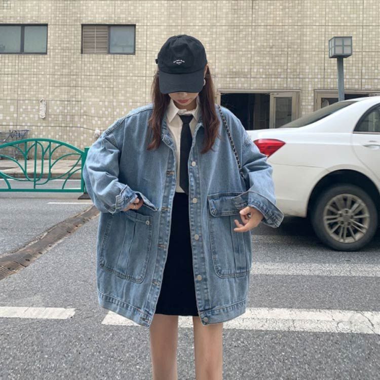 大きいサイズ レディース春新作 韓国 ファッション デニム  ジャケット 楽天市場】大きいサイズ レディース アウター ジャケット