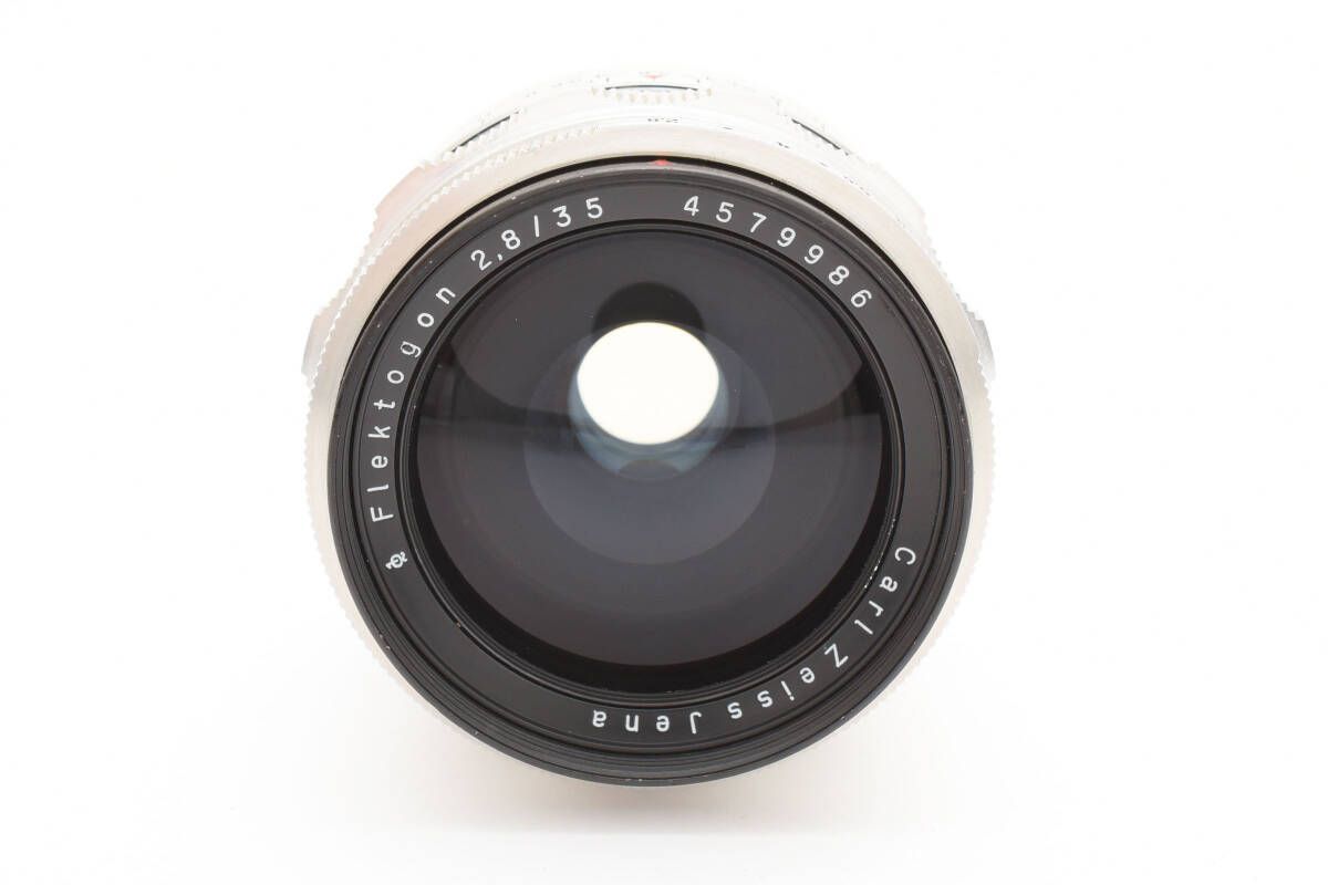 ☆カールツァイス Carl Zeiss Jena Flektogon 35mm f2.8 エキザクタ
