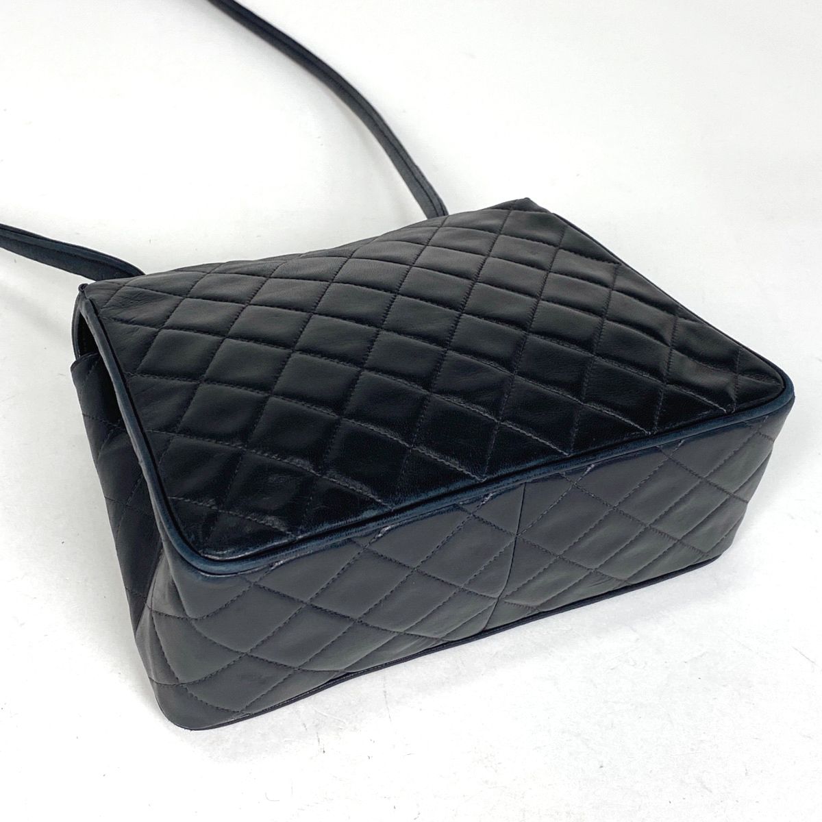シャネル レザー マトラッセ ココマーク ショルダーバッグ シャネル CHANEL ココマーク ショルダーバッグ マトラッセ