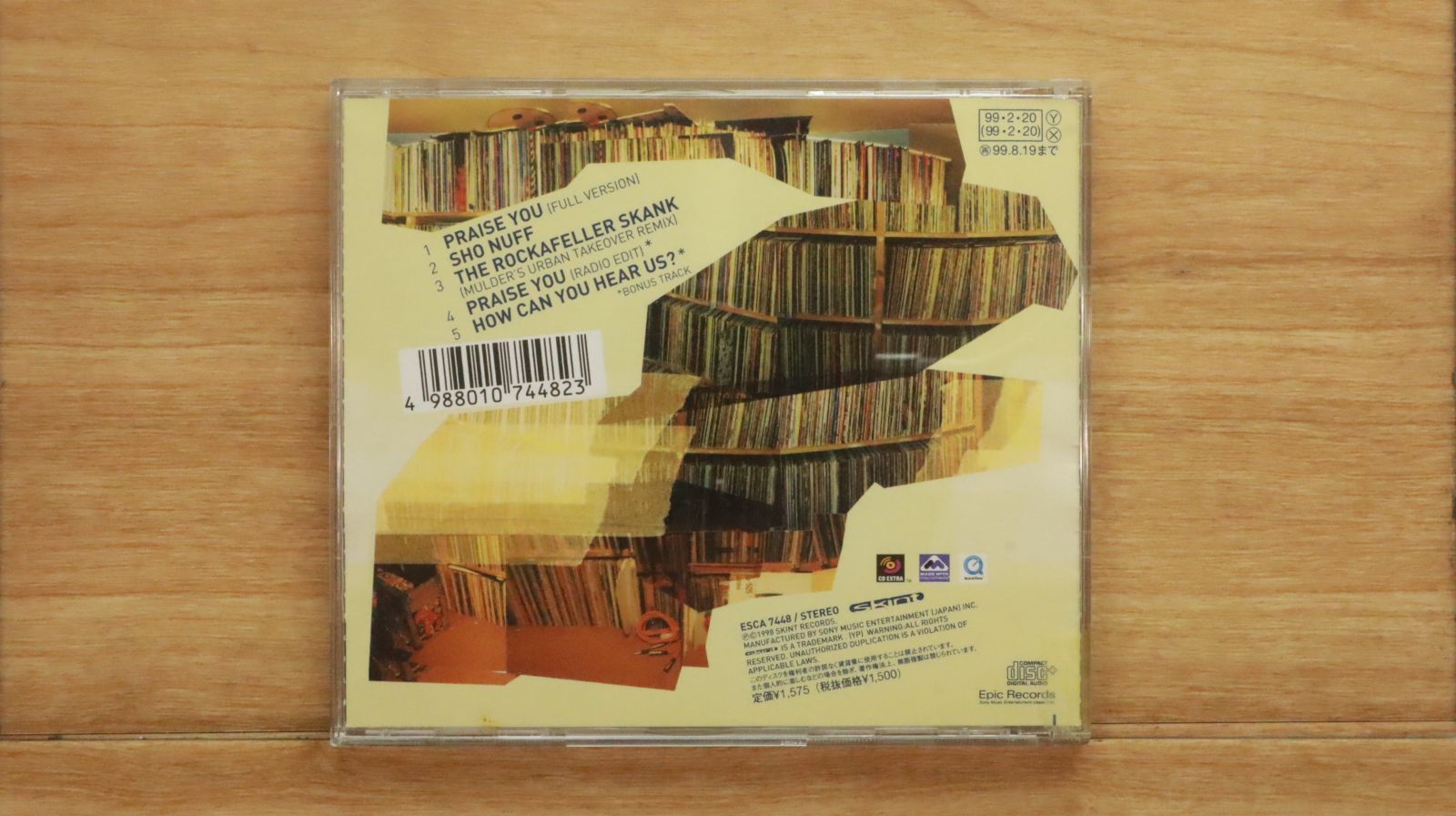 国内盤CD☆ファットボーイ・スリム/Fatboy Slim□ プレイズ
