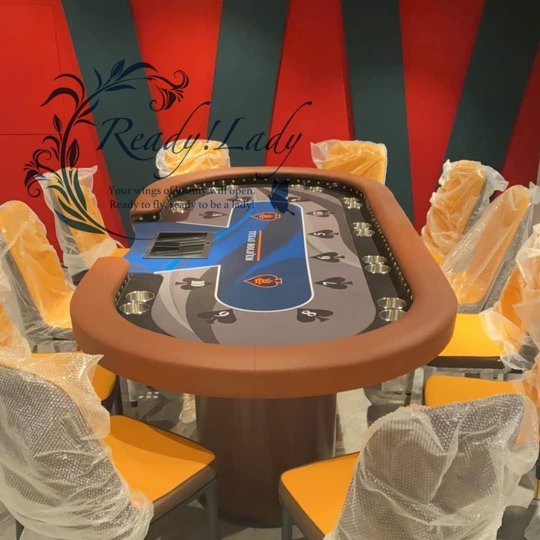 送料無料】ポーカーテーブル 折りたたみテーブル 折りたたみ脚 チップ