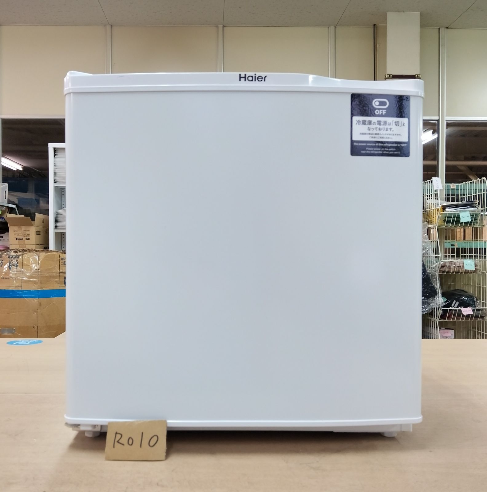 中古品】メーカー：ハイアール 電気冷蔵庫 左開き 40L 型式：JR-N40FL 